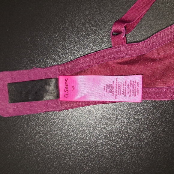 La SEMZA Rich Burgundy Velvet Bra - Picture 5 of 5